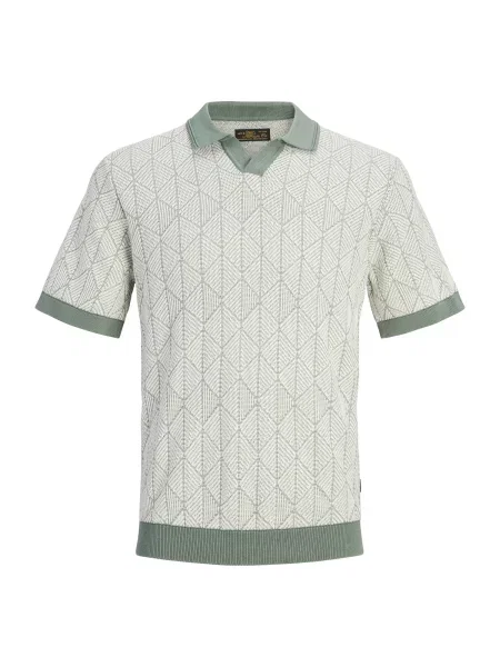 Jack & Jones Premium Pulover JPRBLUBLAKE / verde deschis bej