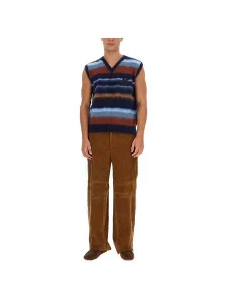 Sweter Etro wełniany niebieski