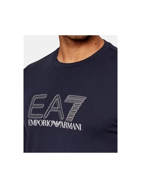 Tričko Emporio Armani Ea7 modrá