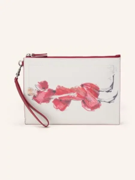Pouzdro peněženka Marc Jacobs bílá