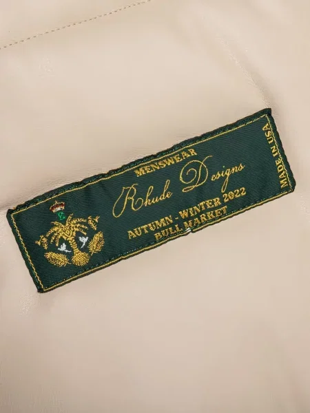 Geacă cu puf Rhude cu broderie