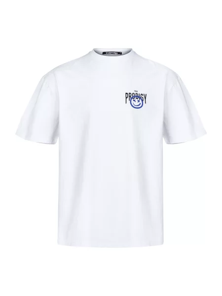 Trueprodigy Tričko Hajin modrá / čierna biela