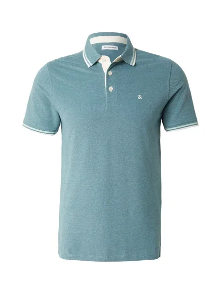JACK & JONES Tricou JJEPAULOS albastru fumuriu verde