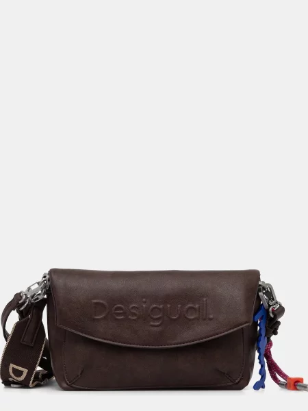 Geanta crossbody Desigual maro
