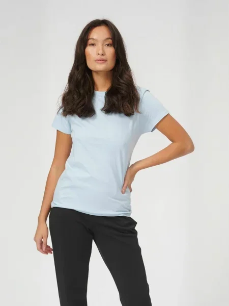 TEESHOPPEN Top Basic albastru
