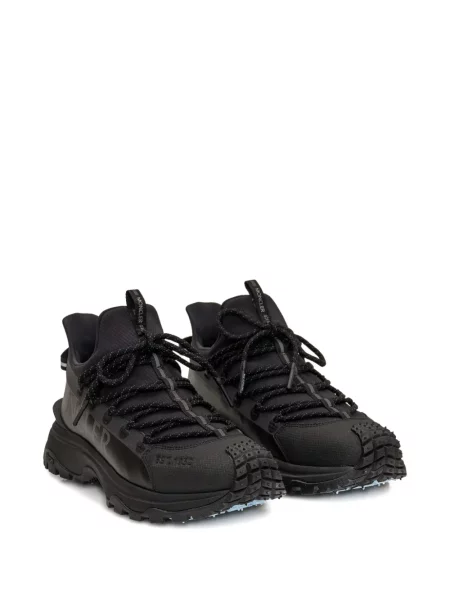 Sneakerși Moncler Trailgrip cu imagine negru