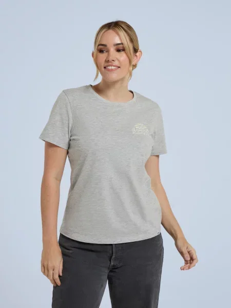 Sunrise Carina T-shirt organiczny Grey