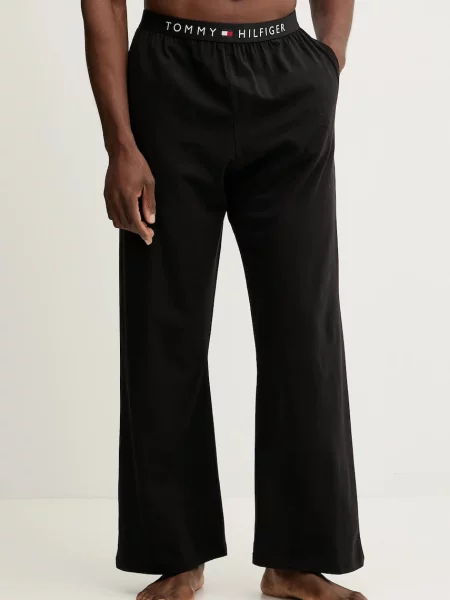 Spodnji del trenirke Tommy Hilfiger črna