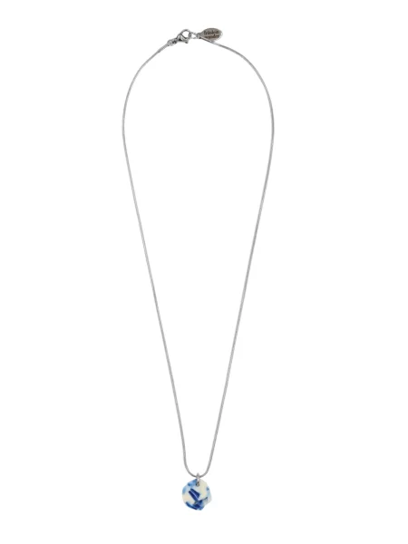 Fräulein Wunder Verižica Alice / srebrna modra