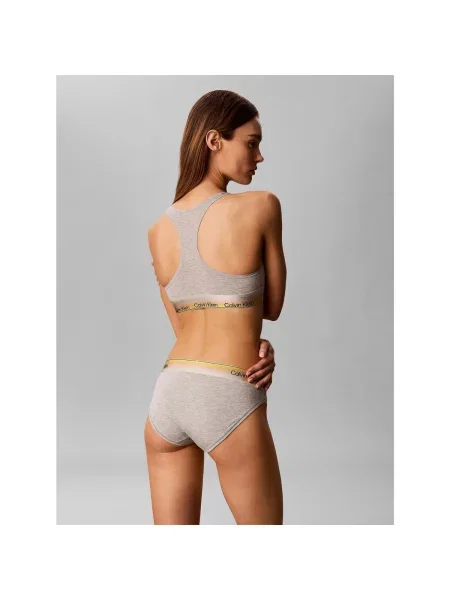 Fără căptușeală sutien bralette Calvin Klein Jeans gri