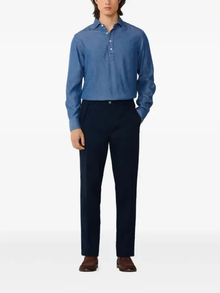 Pantaloni Hackett London albastru