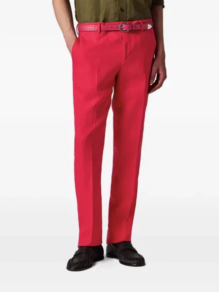 Pantaloni Paul Smith de in conici roșu