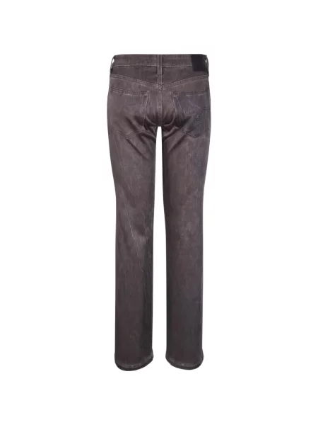 Jeansy straight leg dziecięce R13 szare