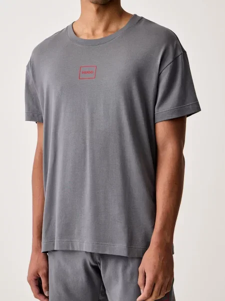 HUGO футболка lounge з бавовною Laze T-Shirt
