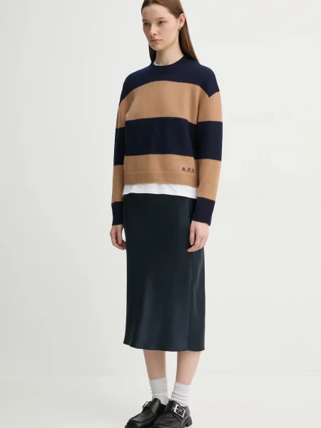 A.P.C. pulover de lana pull penny