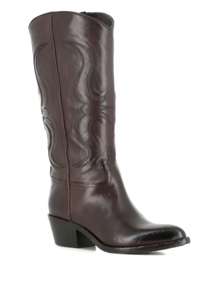 Botine Sartore din piele maro