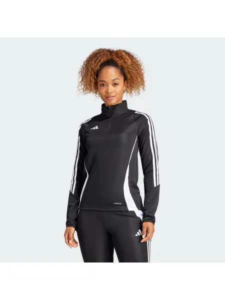 ADIDAS PERFORMANCE Tricou funcțional Tiro negru alb