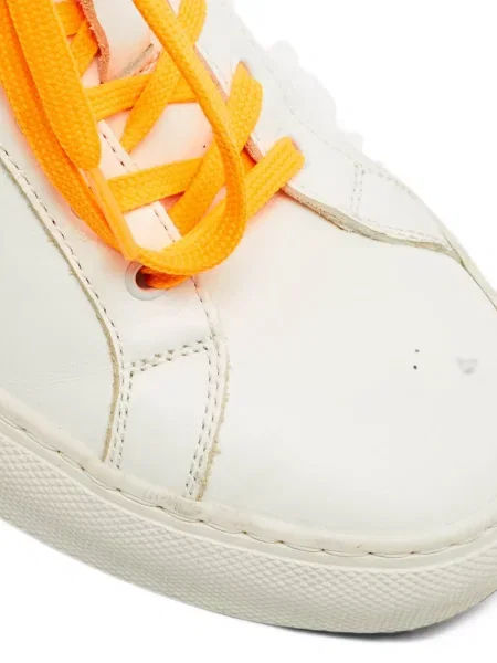 Sneakerși Common Projects din piele alb
