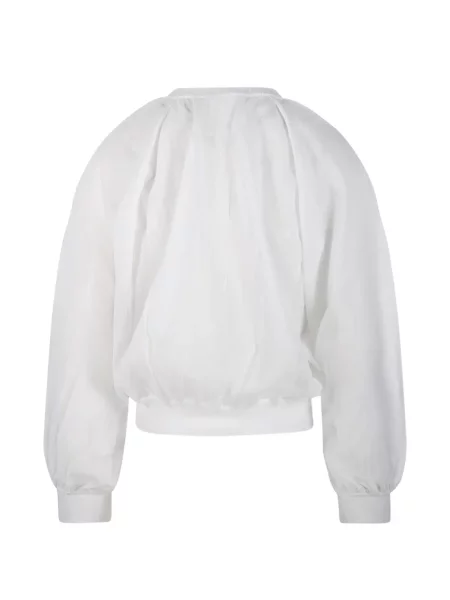 Geacă bomber Nude alb