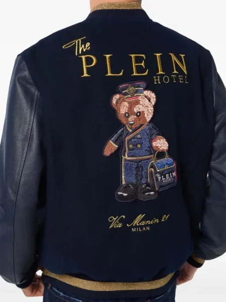 Geacă Philipp Plein albastru