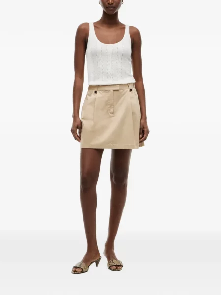 Fusta mini Tommy Hilfiger cu broderie