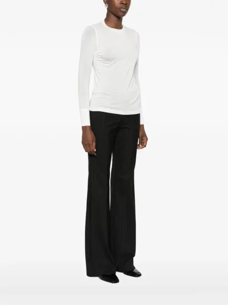 Lung tricou Vela Shop alb