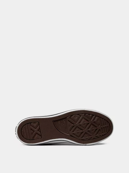CONVERSE Chuck Taylor All Star Leather Кеди високі Унісекс Текстиль чорний