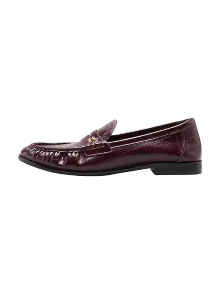 Lipsy Papuci de casă burgundy roșu