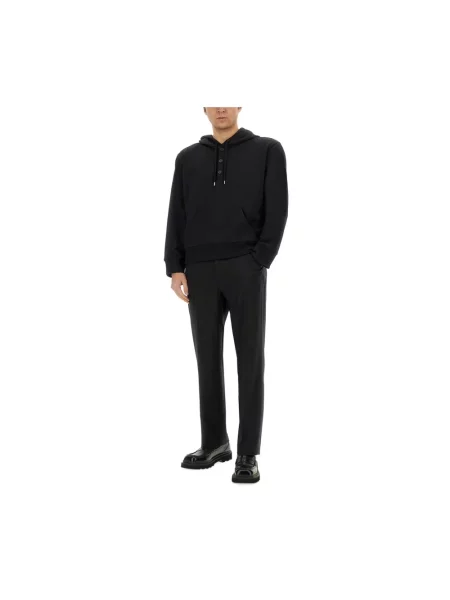 Bluza z kapturem Courreges z kapturem czarna