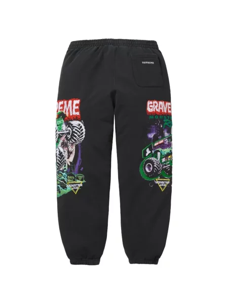 Pantaloni Supreme alergare gri