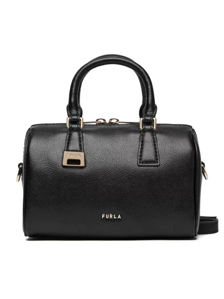 Furla Geantă A Olivia Mini Boston negru