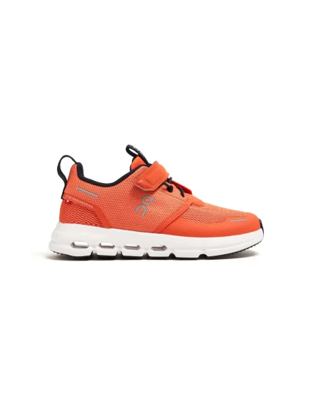 Buty do biegania dziecięce On Running pomarańczowe