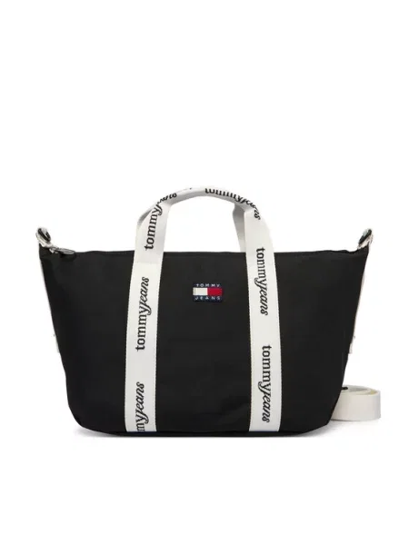 Tommy Jeans Τσάντα Ess Daily Mini Tote μαύρο