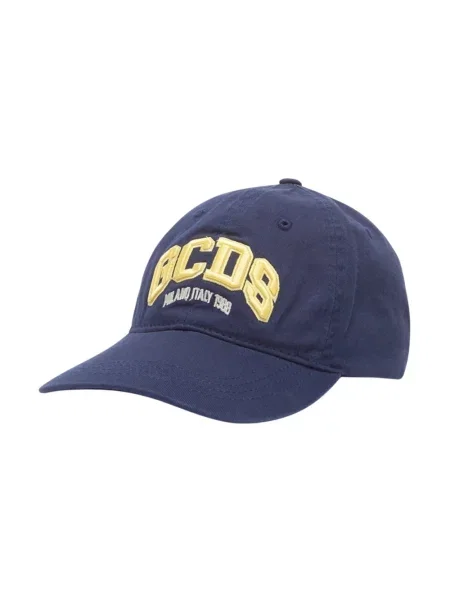 Czapka z daszkiem Gcds z logo niebieska