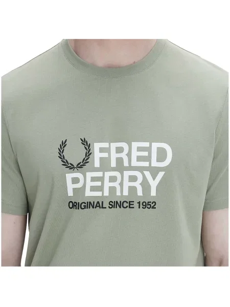 Tricou Fred Perry verde