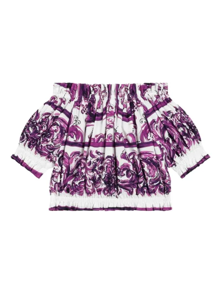 Топ Dolce & Gabbana виолетово