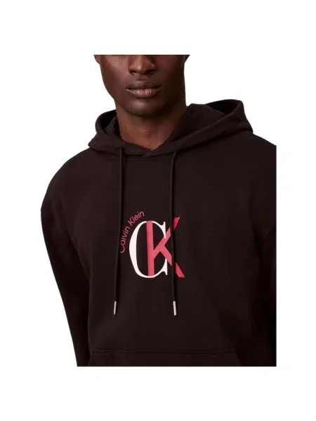 Mikina Calvin Klein Jeans čierna
