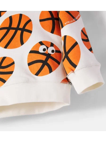Gyerek rövidnadrág Stella Mccartney narancsszínű