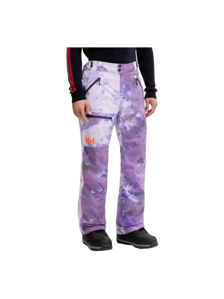Spodnie dresowe Helly Hansen fioletowe