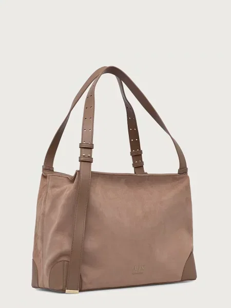 Geantă Armani Exchange bej