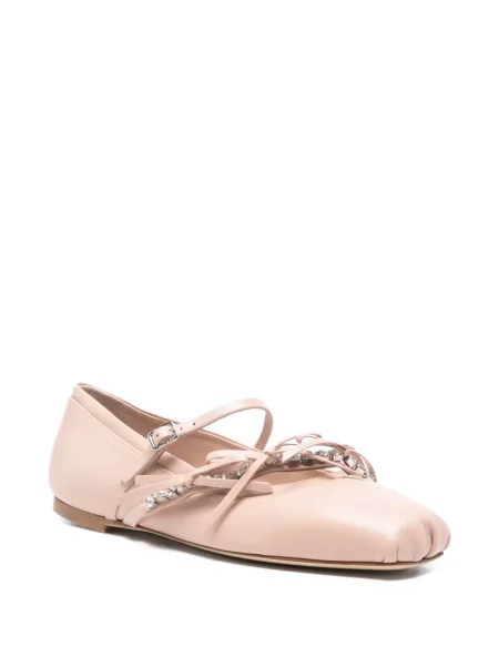 Balerini Jimmy Choo de cristal roz