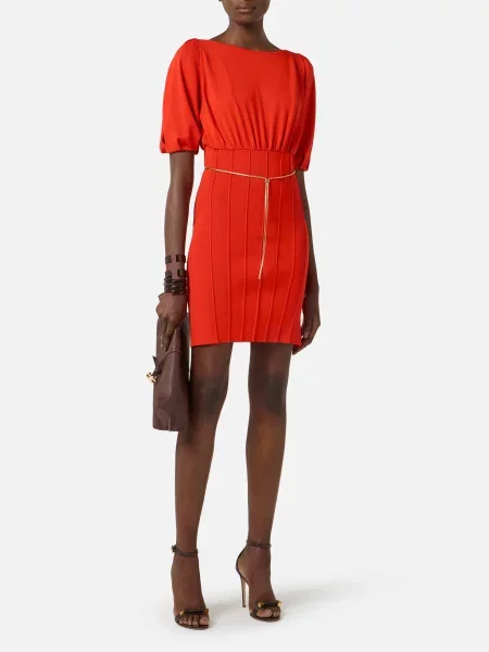 Платье Elisabetta Franchi красное