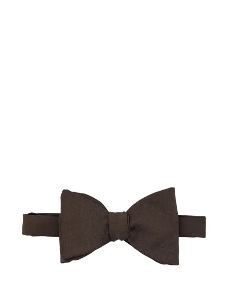 Вратовръзка Lardini с панделка кафяво