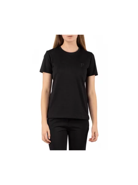 Dzianinowa koszulka Dondup czarna