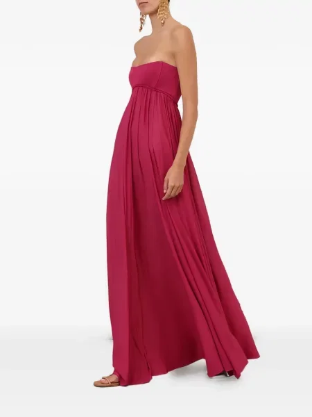 Rochie maxi Zimmermann roz