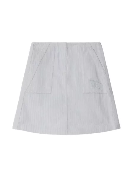 Spódnica mini dziecięca Burberry biała