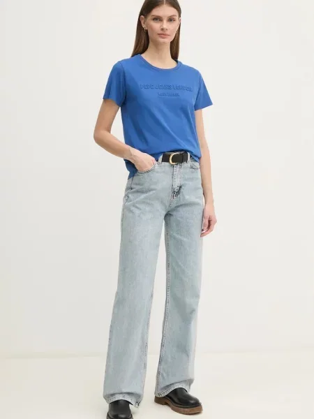 Pepe Jeans tričko LORETTA modré