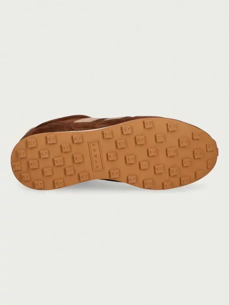 Замшевые кроссовки Hogan