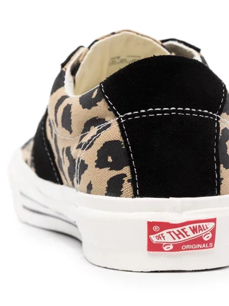 Sneakerși Vans cu imagine cu model leopard maro