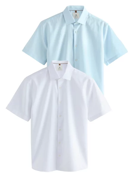 Next Srajca svetlo modra bela